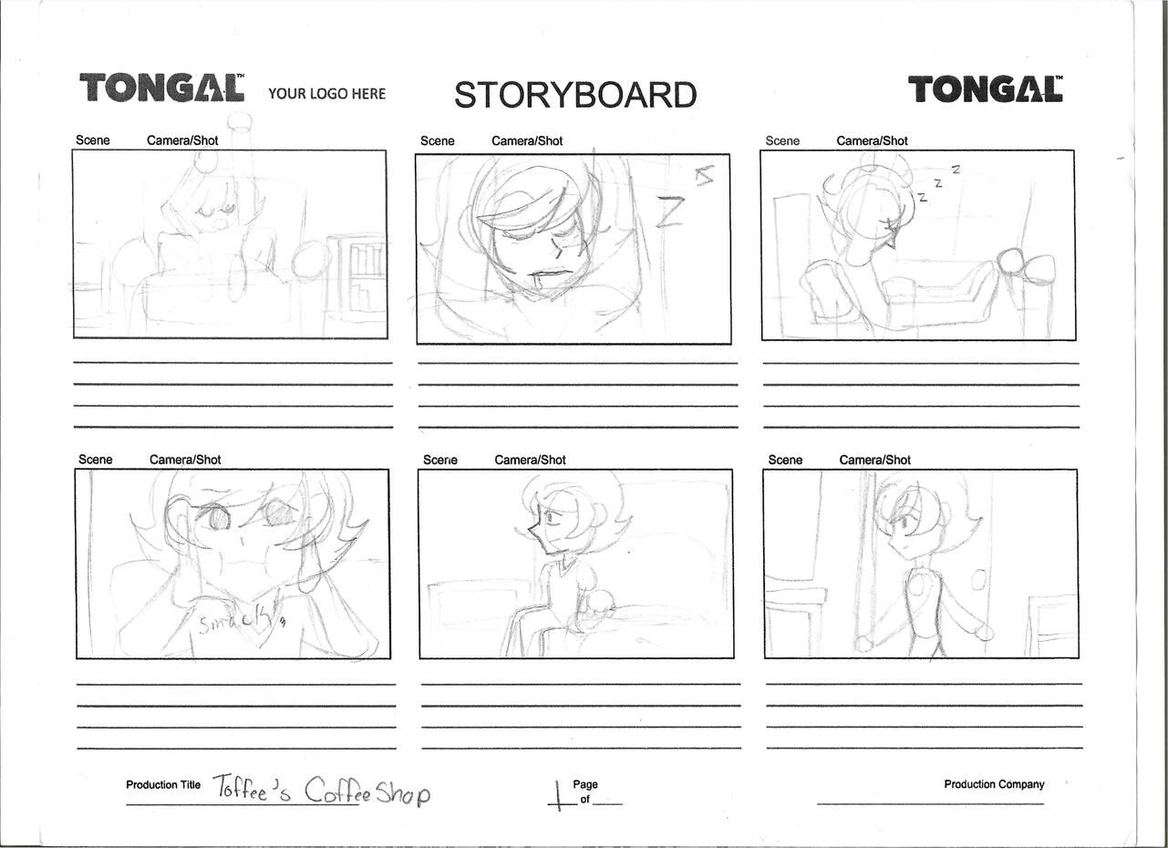 Toffee Storyboard Part 1